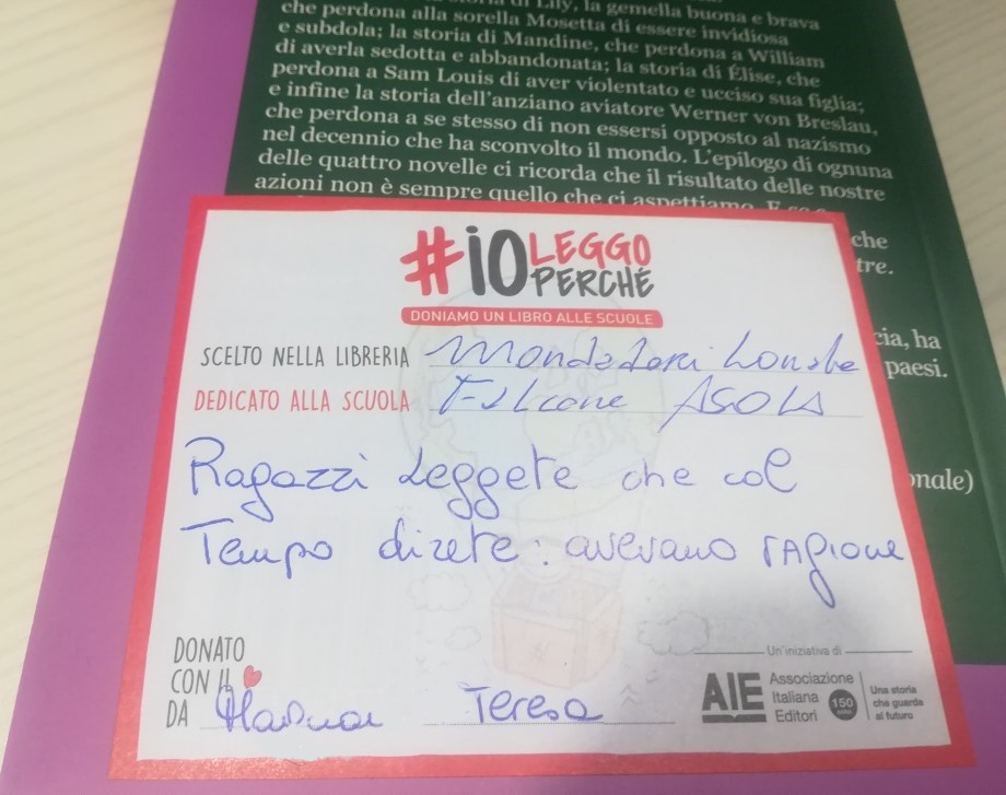 ioleggoperche2019 2020dedicalibro