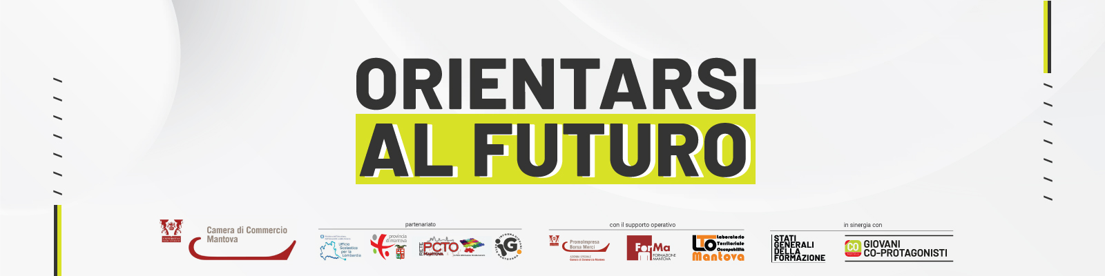 Banner Orientarsi al futuro 2024 2025