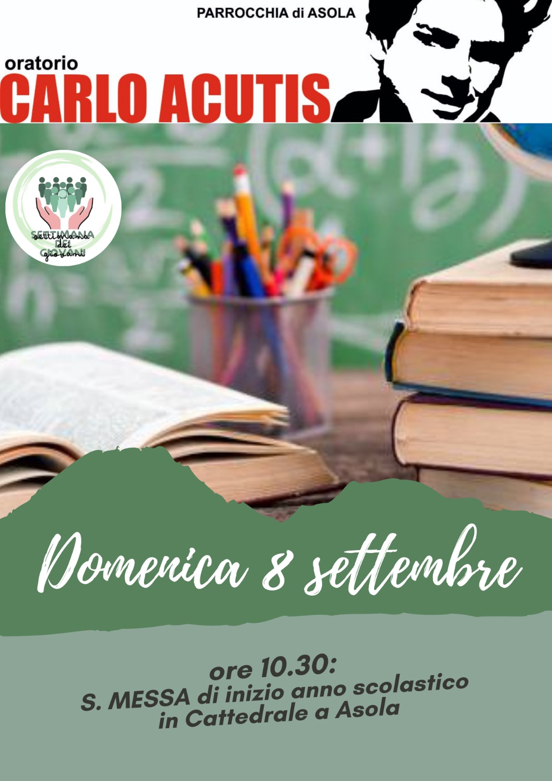 Messa inizio ANNO SCOLASTICO 24 locandina
