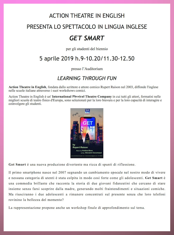 get smart inglese