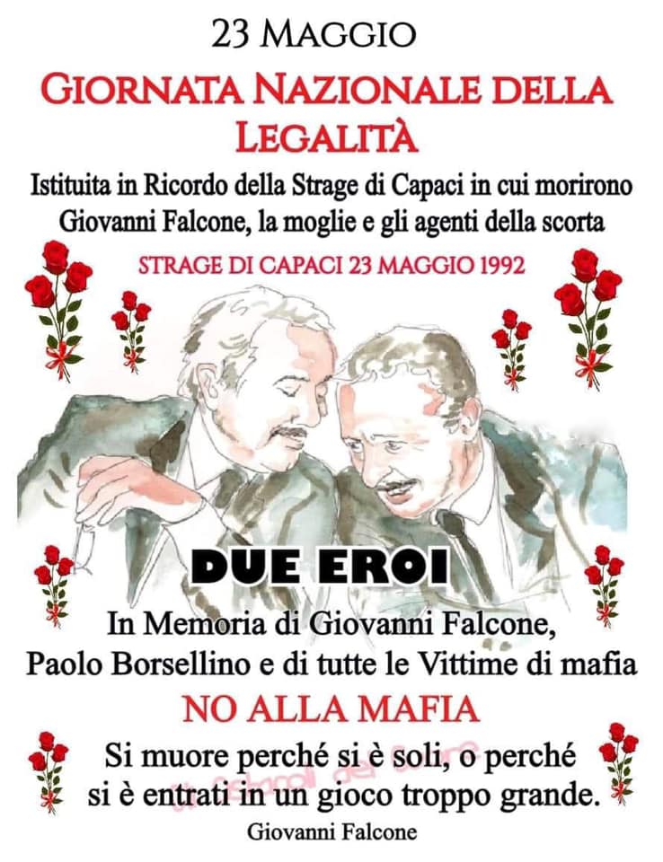 23maggio2020 ricordandofalconeeborsellino