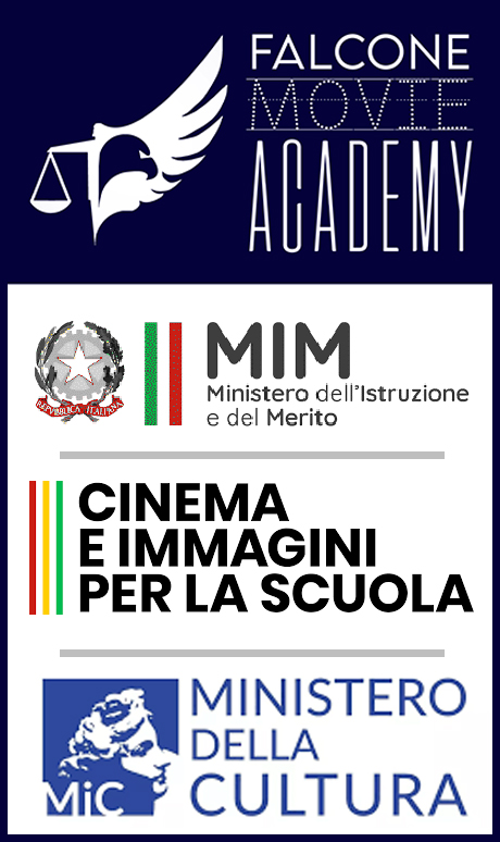 Logo Falcone movie Accademy Banner verti